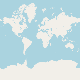 OSM world tile at zoom 0